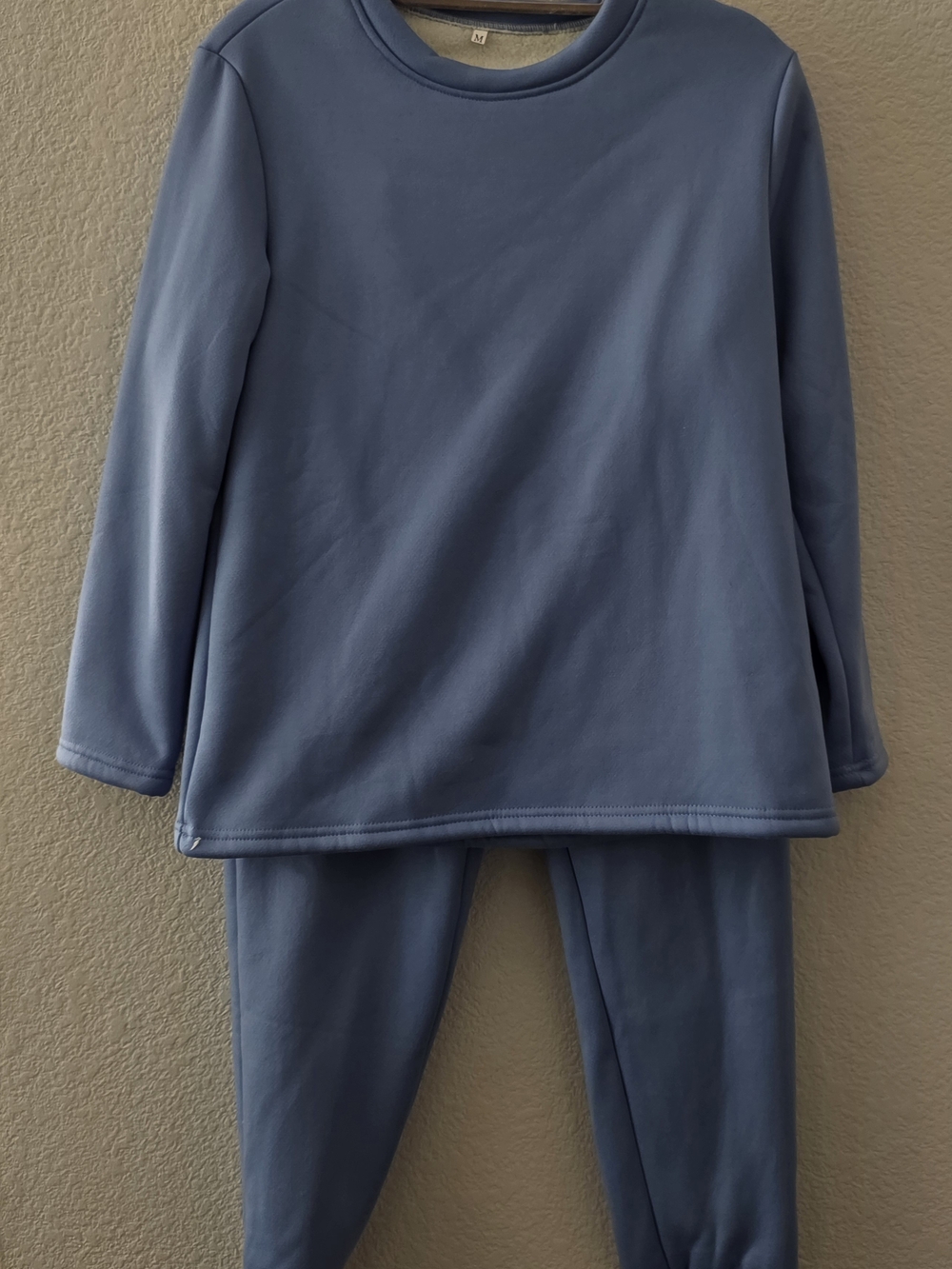 Blue Two-Piece Loungewear Set